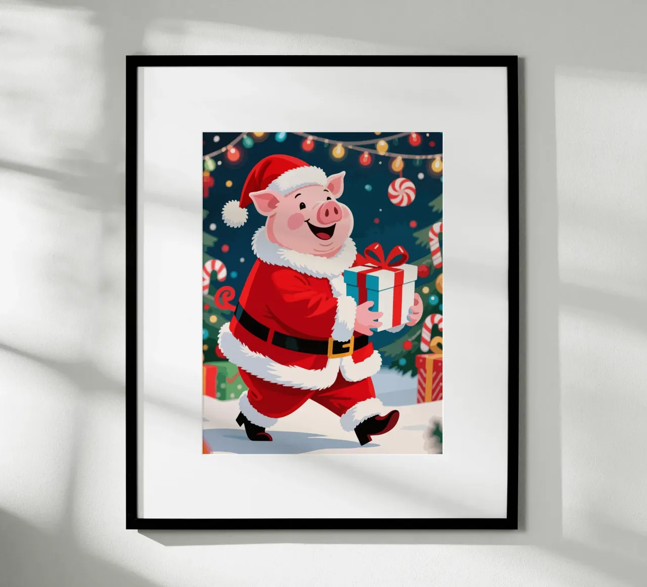 Natale del maiale poster da knowledge