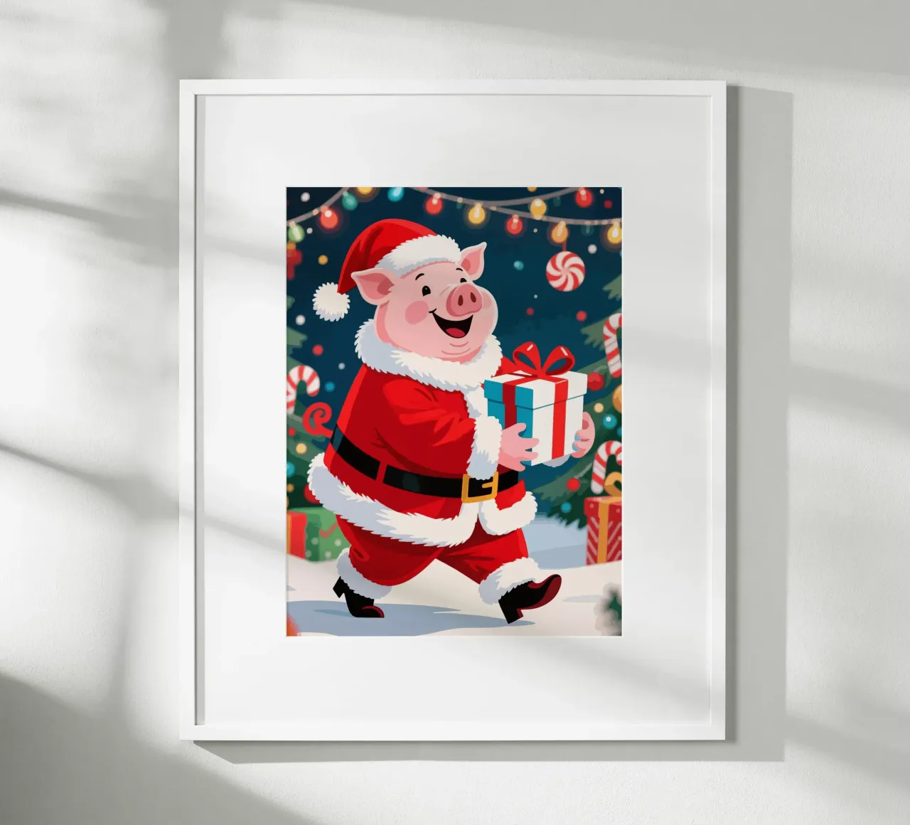 Natale del maiale poster da knowledge