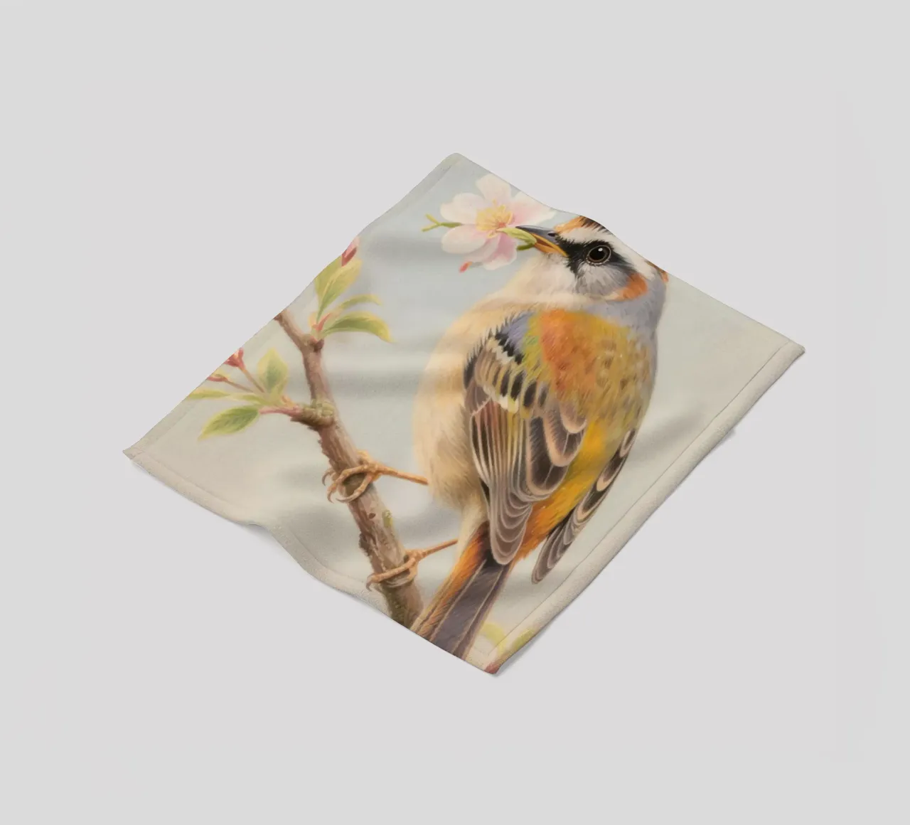 Uccellino coperta in pile da knowledge