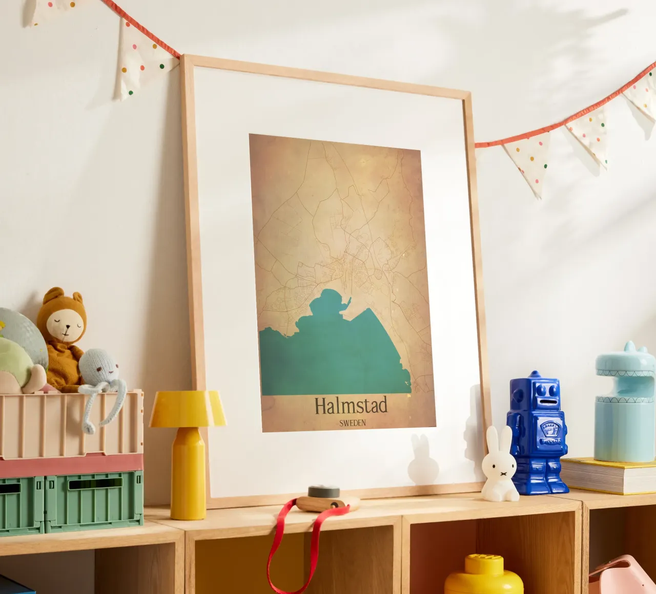 Halmstad SWEDEN poster da WorldPrint
