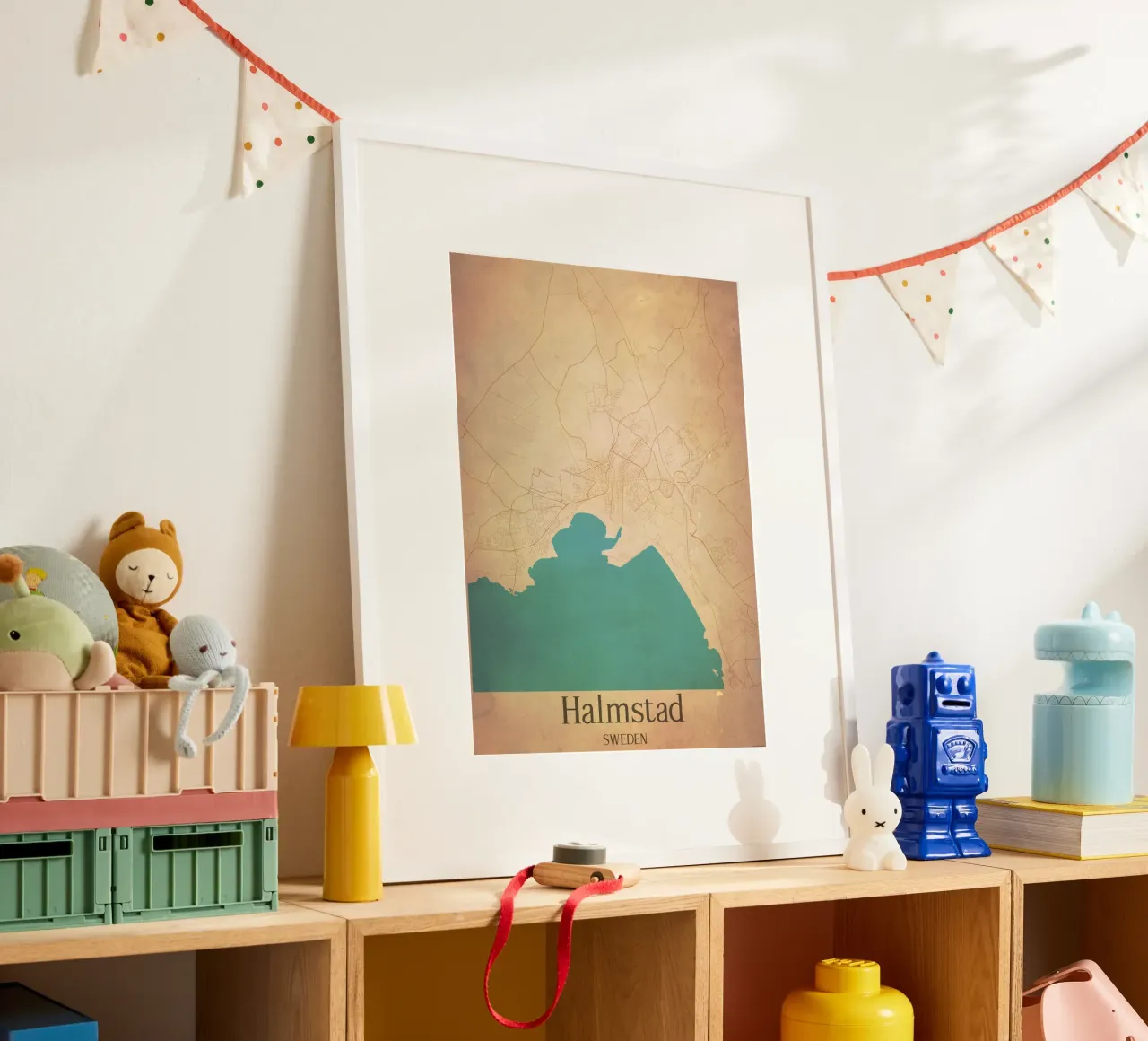 Halmstad SWEDEN poster da WorldPrint