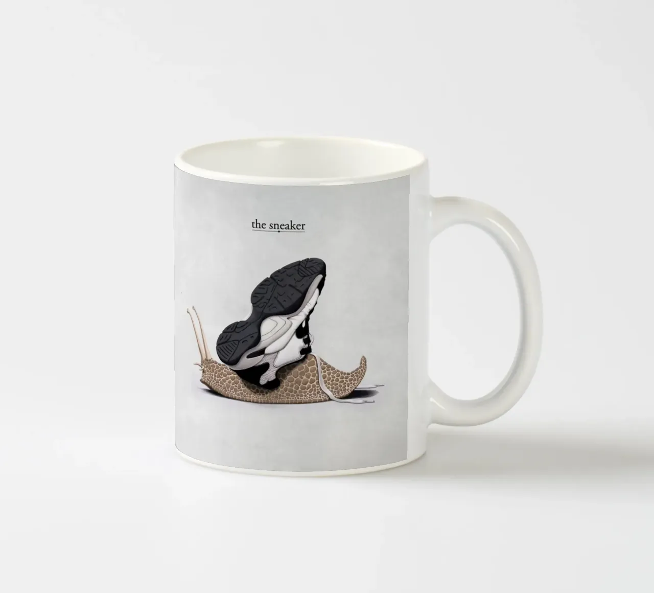 The Sneaker (Titled) tazza in ceramica da Rob Art | Illustration