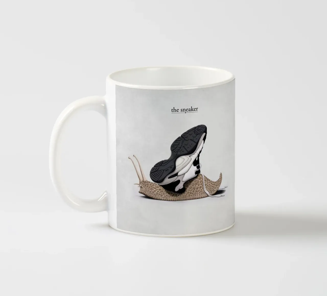 The Sneaker (Titled) tazza in ceramica da Rob Art | Illustration