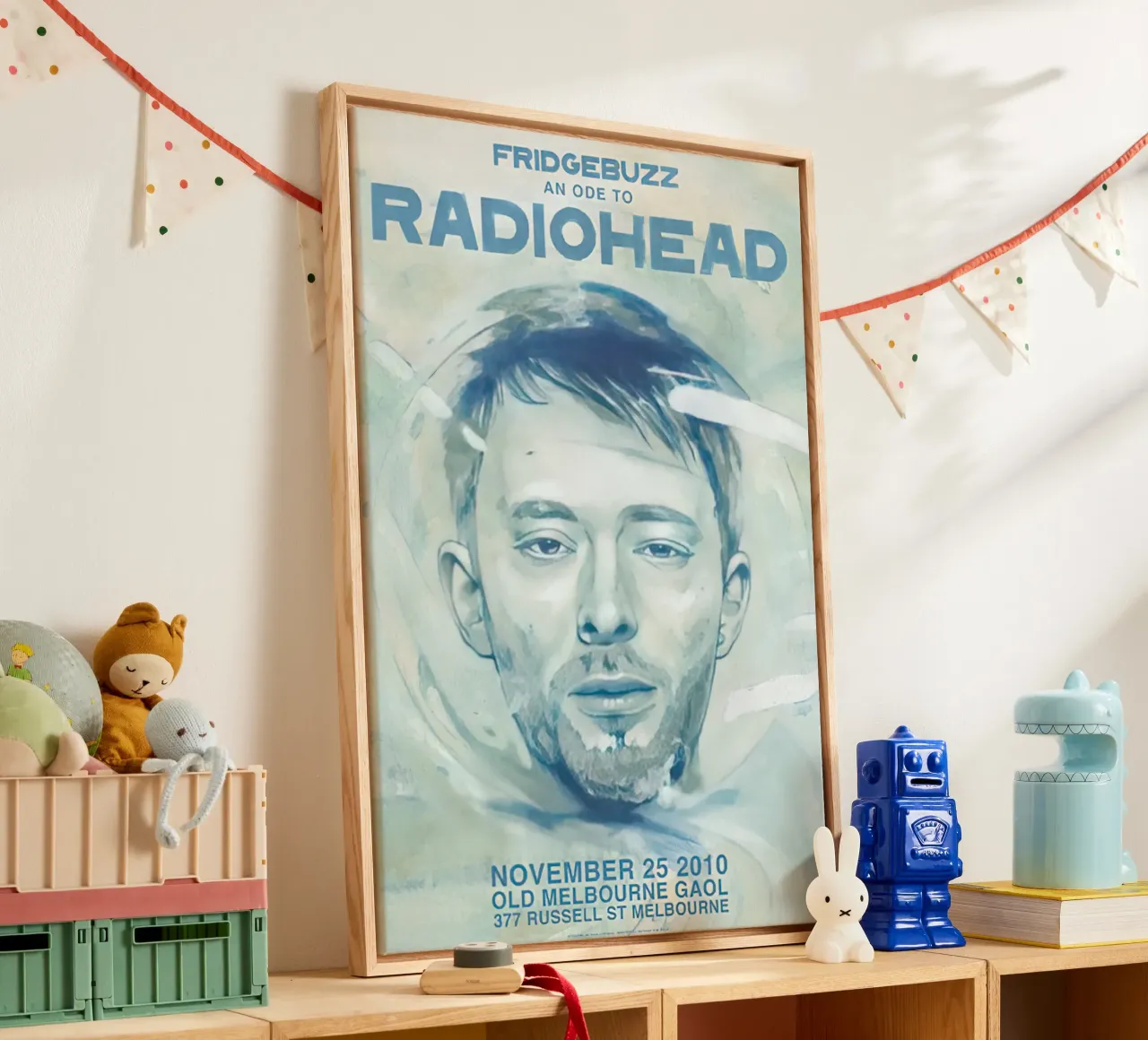 Radio Head tela con Cornice a cassetta da berox