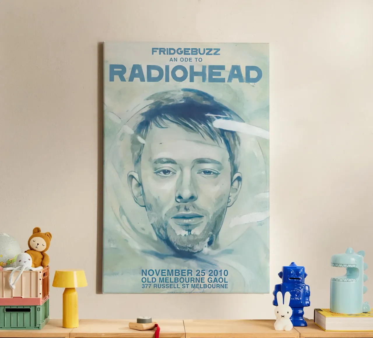 Radio Head tela con Cornice a cassetta da berox