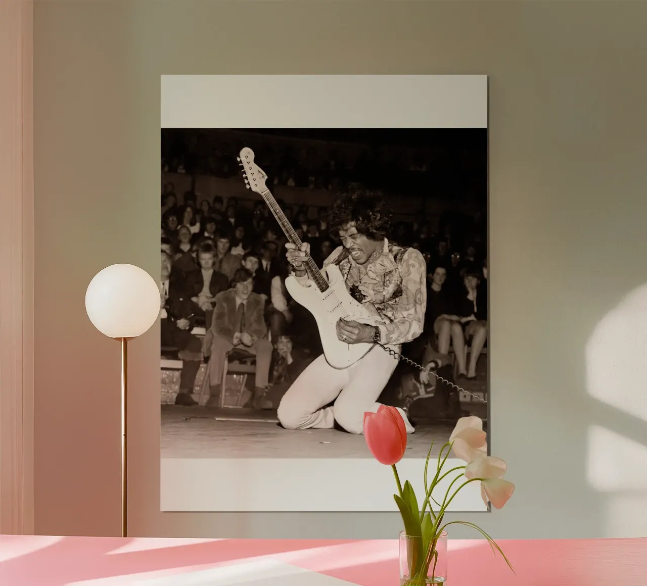 Le leggende del chitarrista Jimi Hendrix poster da leguesdreams