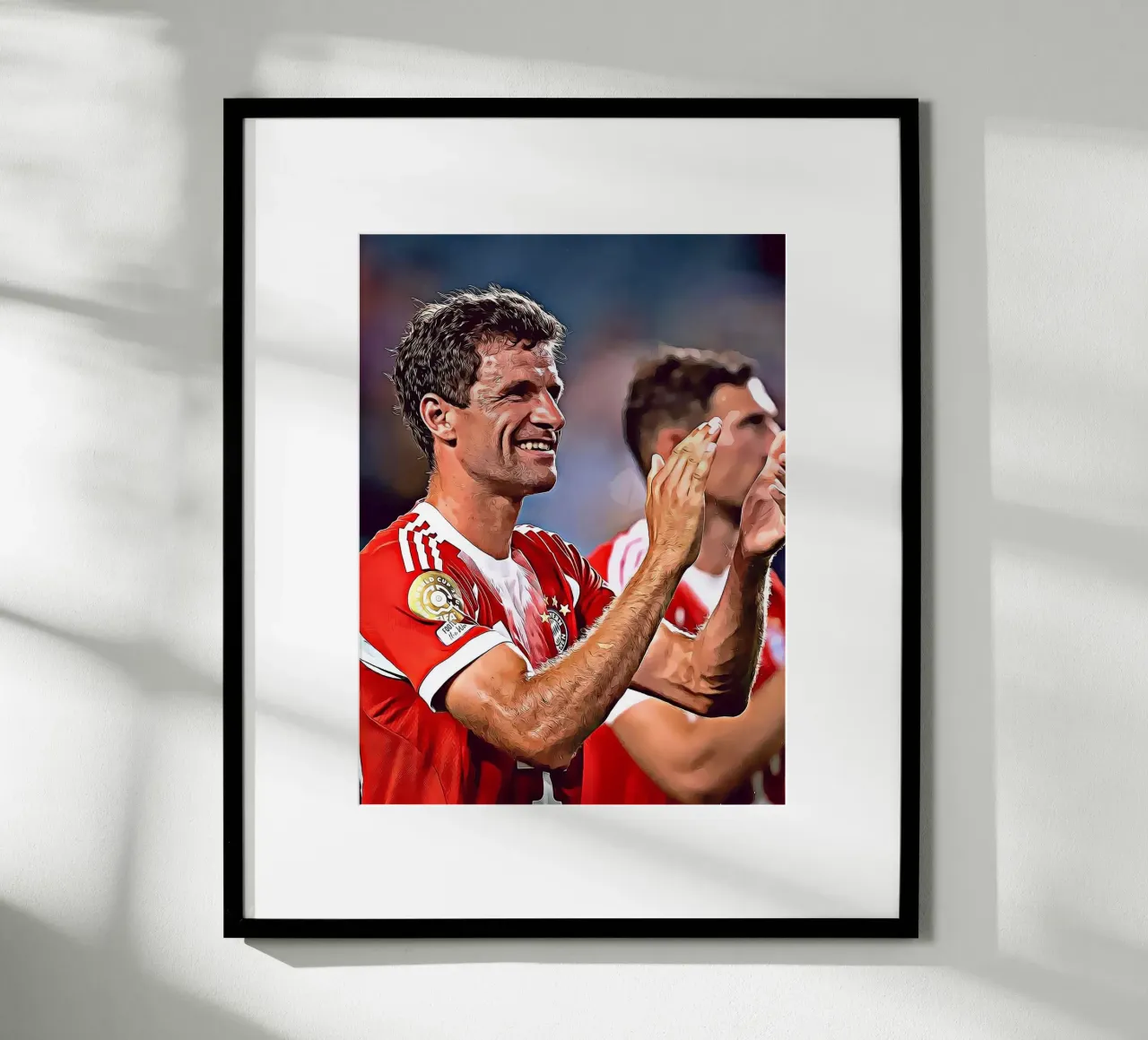 Thomas Müller Applause Poster d'arte digitale poster da ArdanART