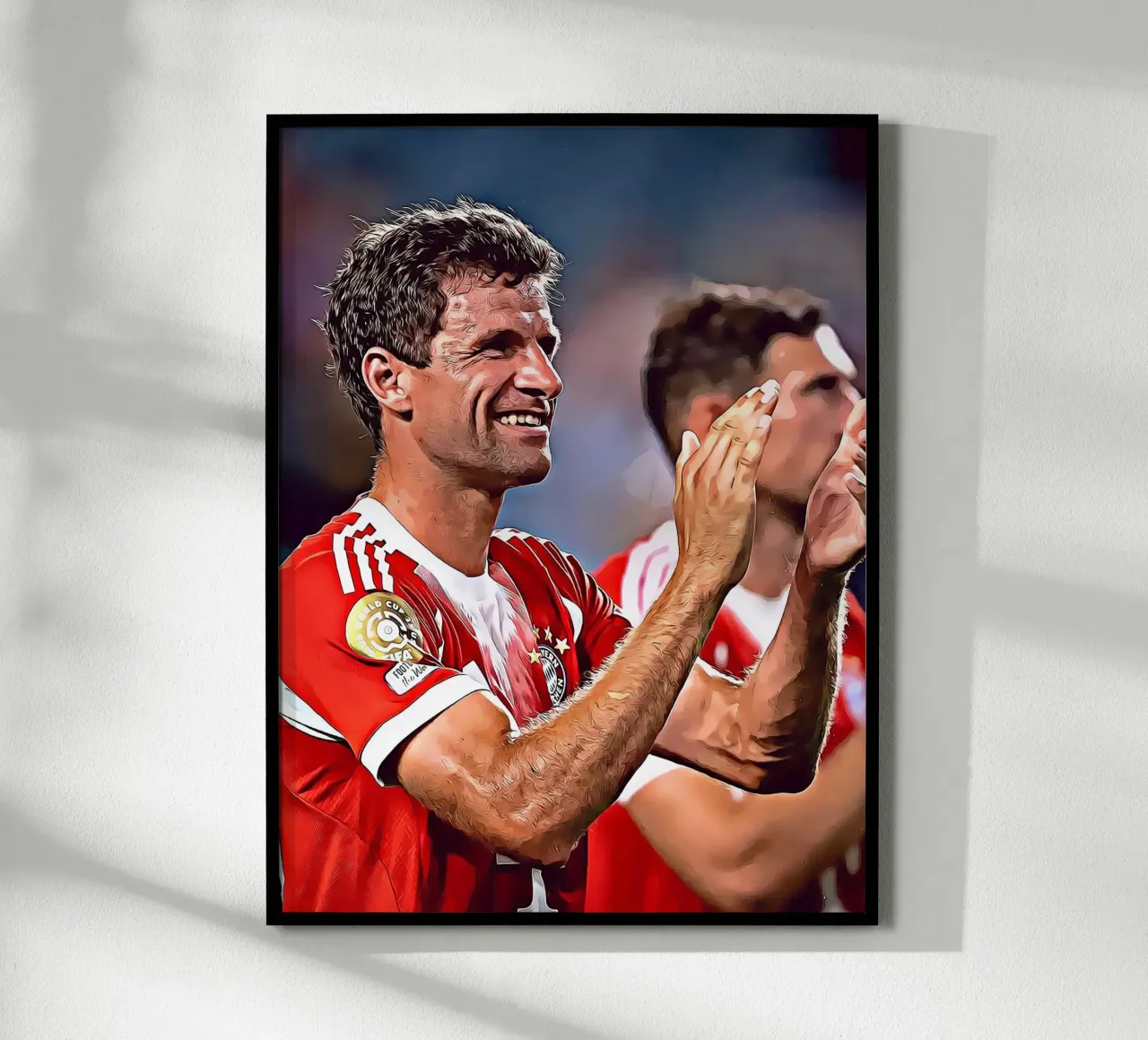 Thomas Müller Applause Poster d'arte digitale poster da ArdanART
