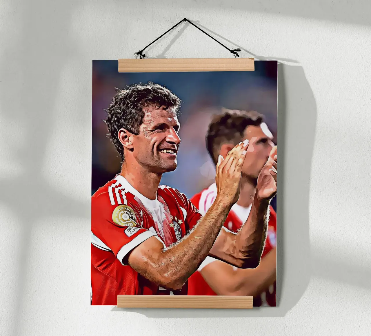 Thomas Müller Applause Poster d'arte digitale poster da ArdanART