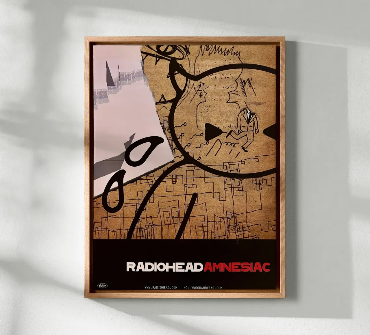 Radio Head tela con Cornice a cassetta da berox