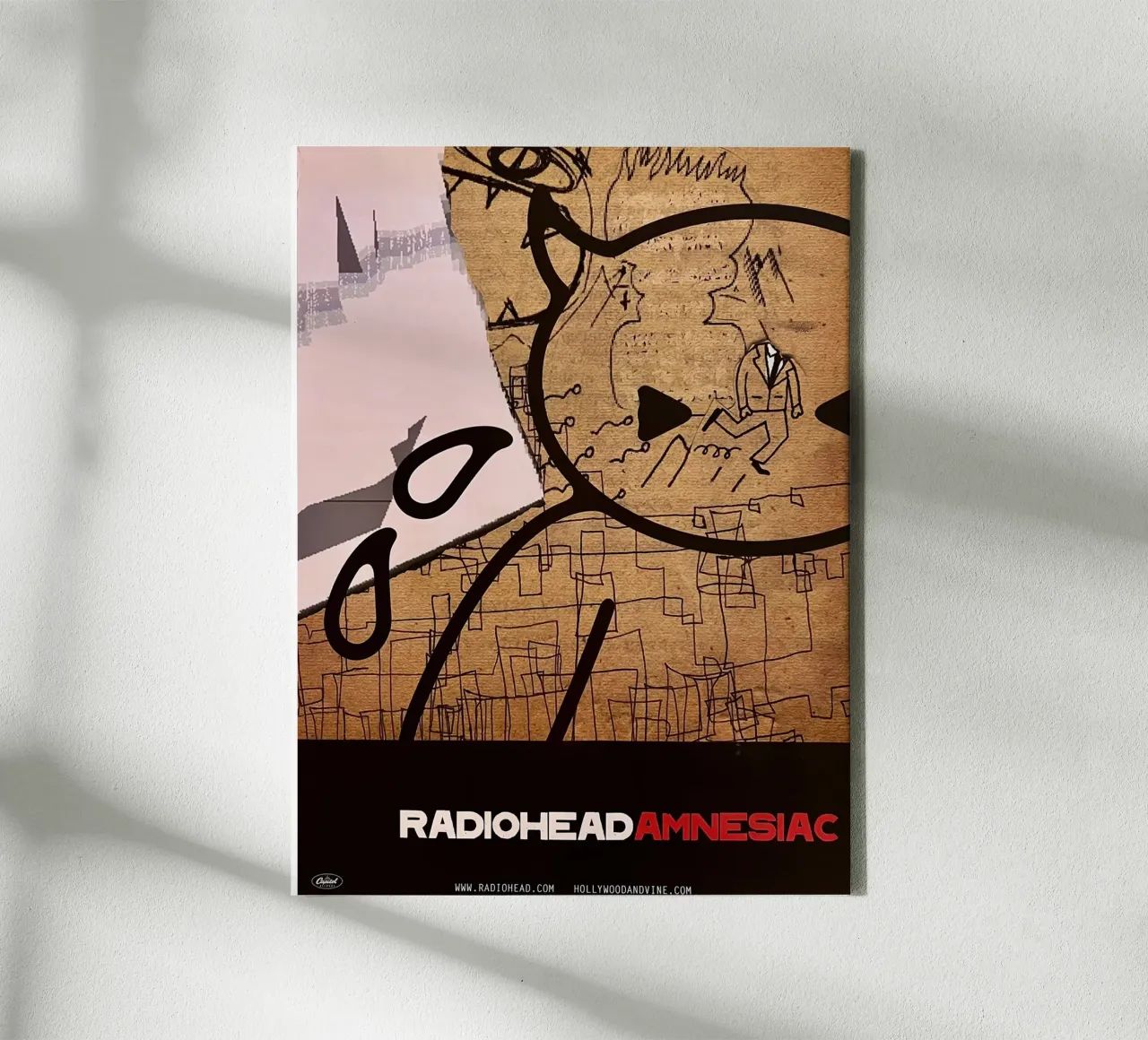 Radio Head tela con Cornice a cassetta da berox