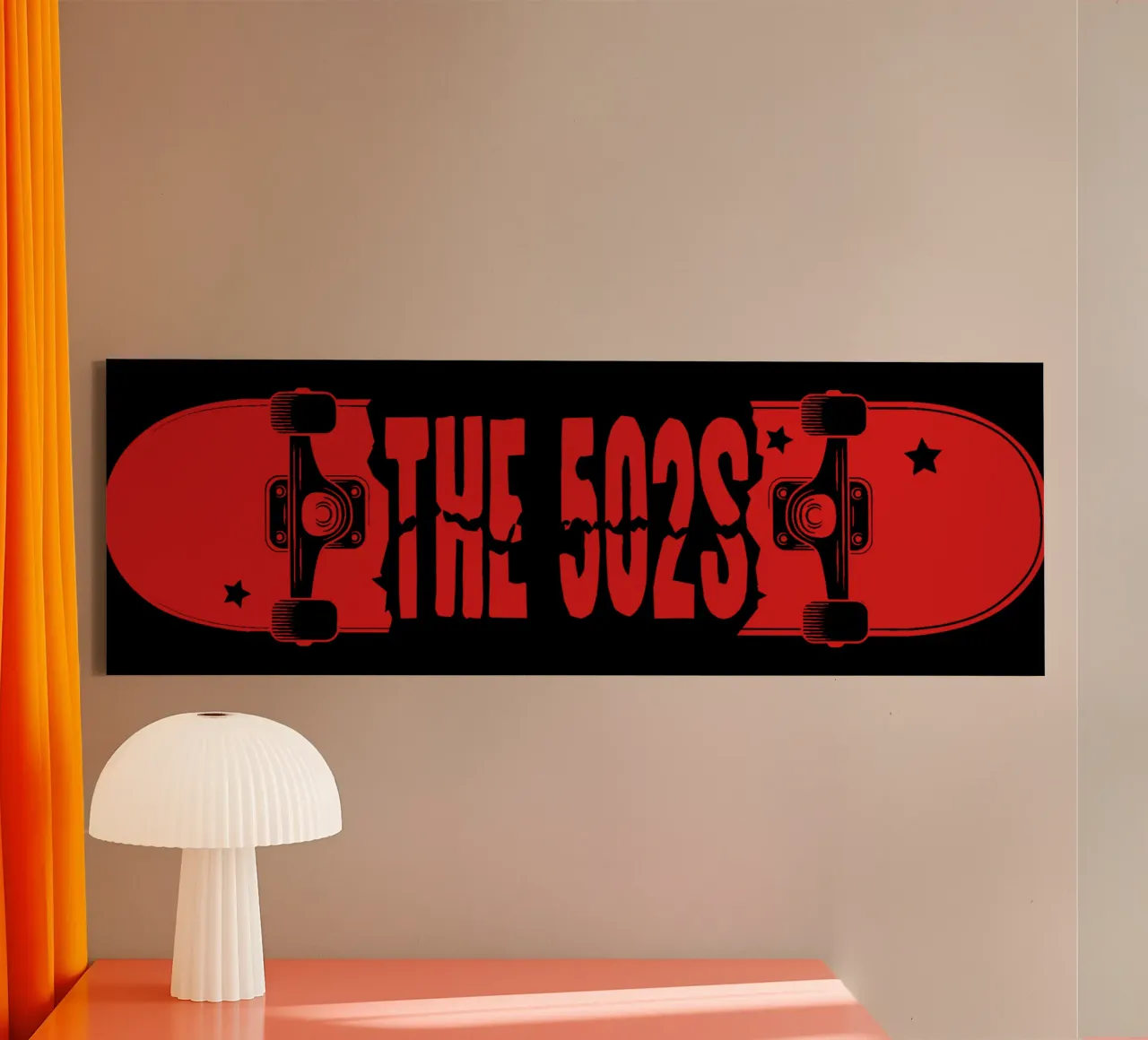 The Skate Of 520s Classic T-Shirt canvas with Floater frame by abelazikicks.ve