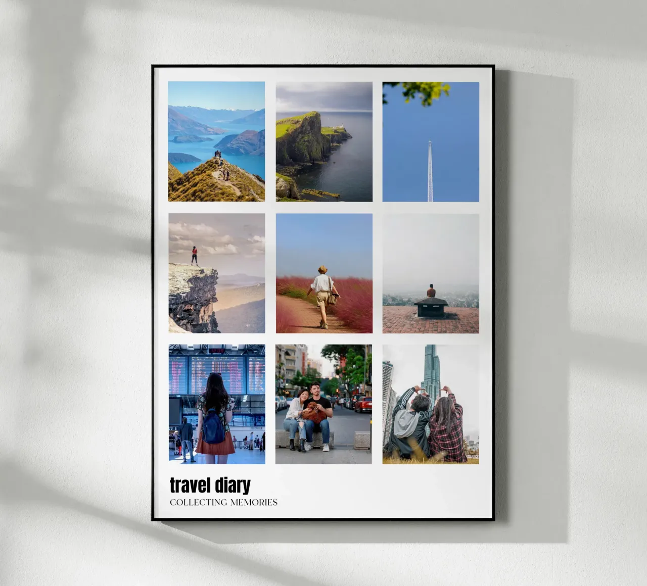 travel diary plexiglass da be.