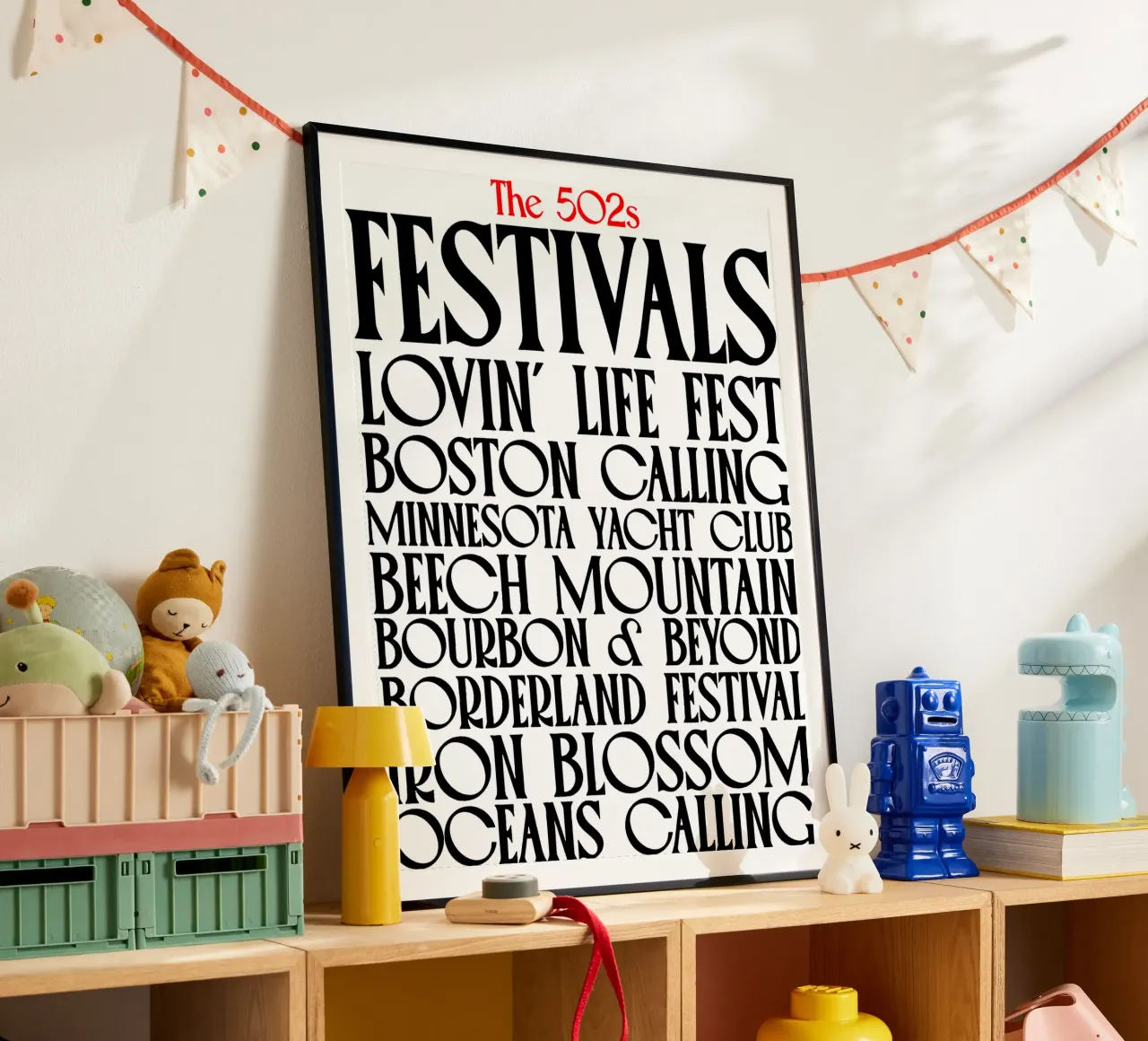 Maglietta classica The 502s Festivals poster da abelazikicks.ve
