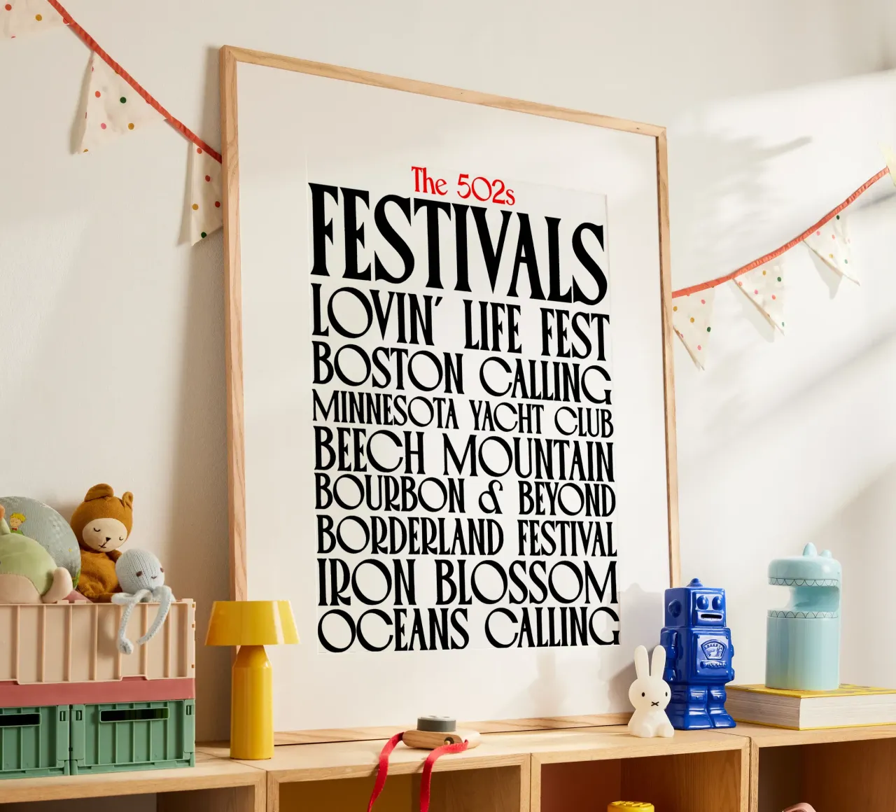 Maglietta classica The 502s Festivals poster da abelazikicks.ve