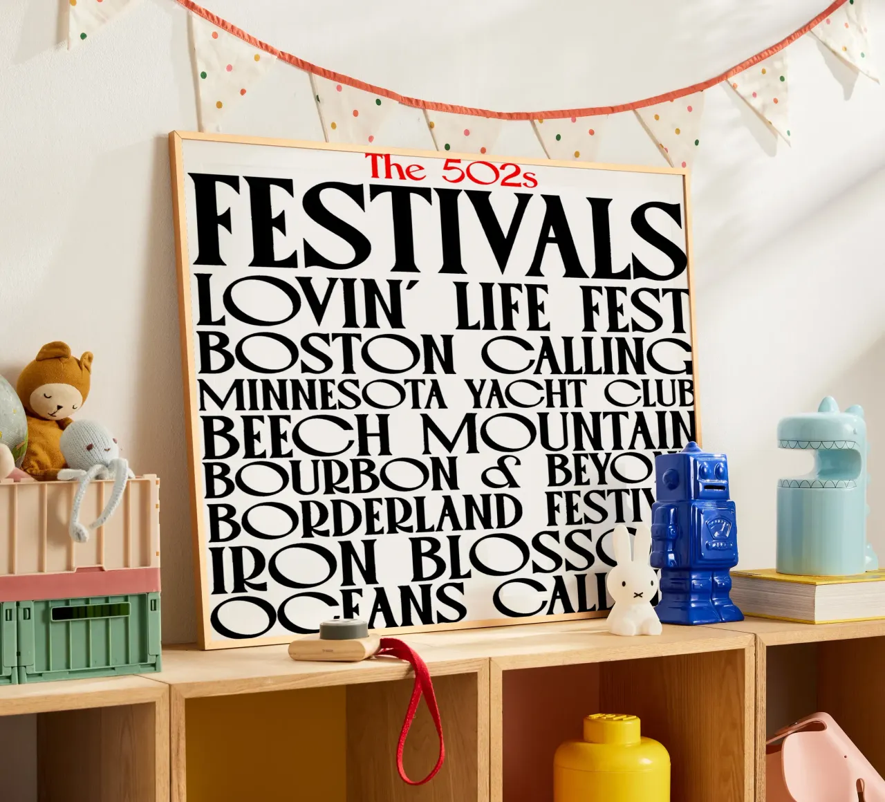 Maglietta classica The 502s Festivals poster da abelazikicks.ve