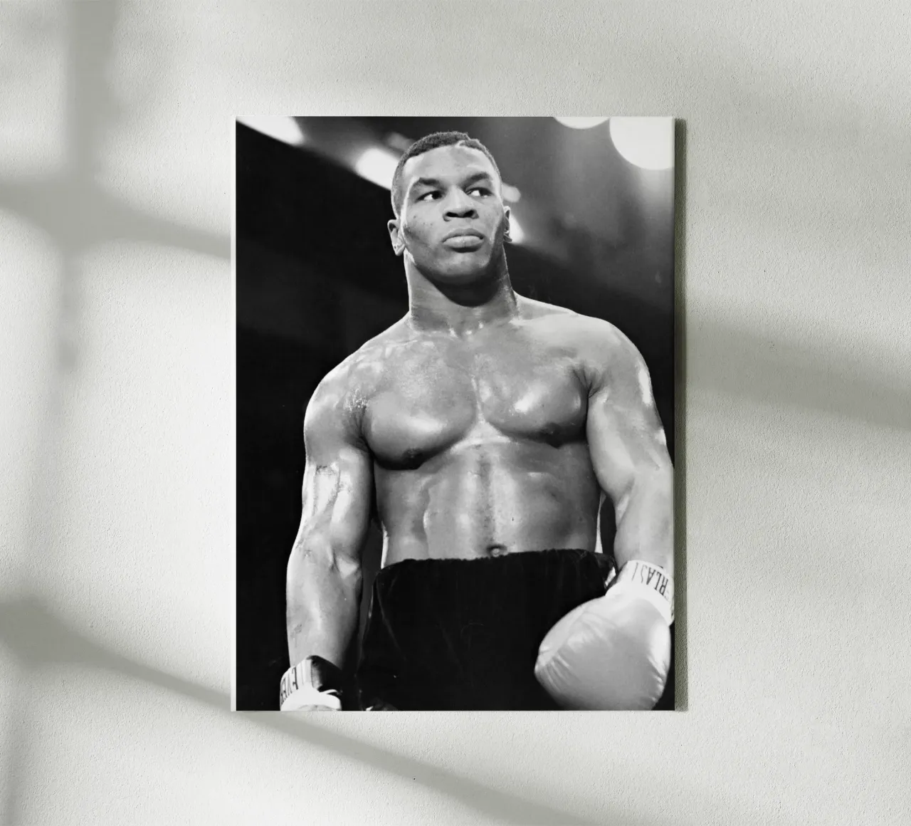 The Champions Mike Tyson canvas with Floater frame by youlisvirgo