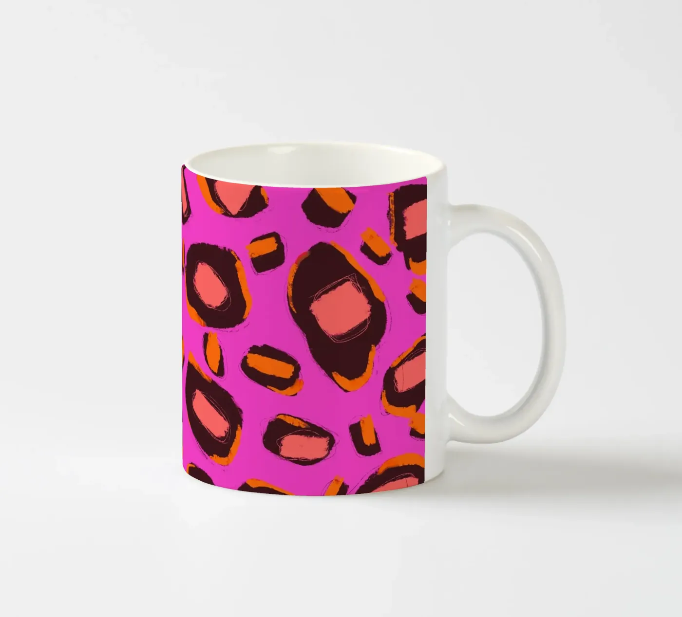 Pattern No 27 ceramic mug by treechild