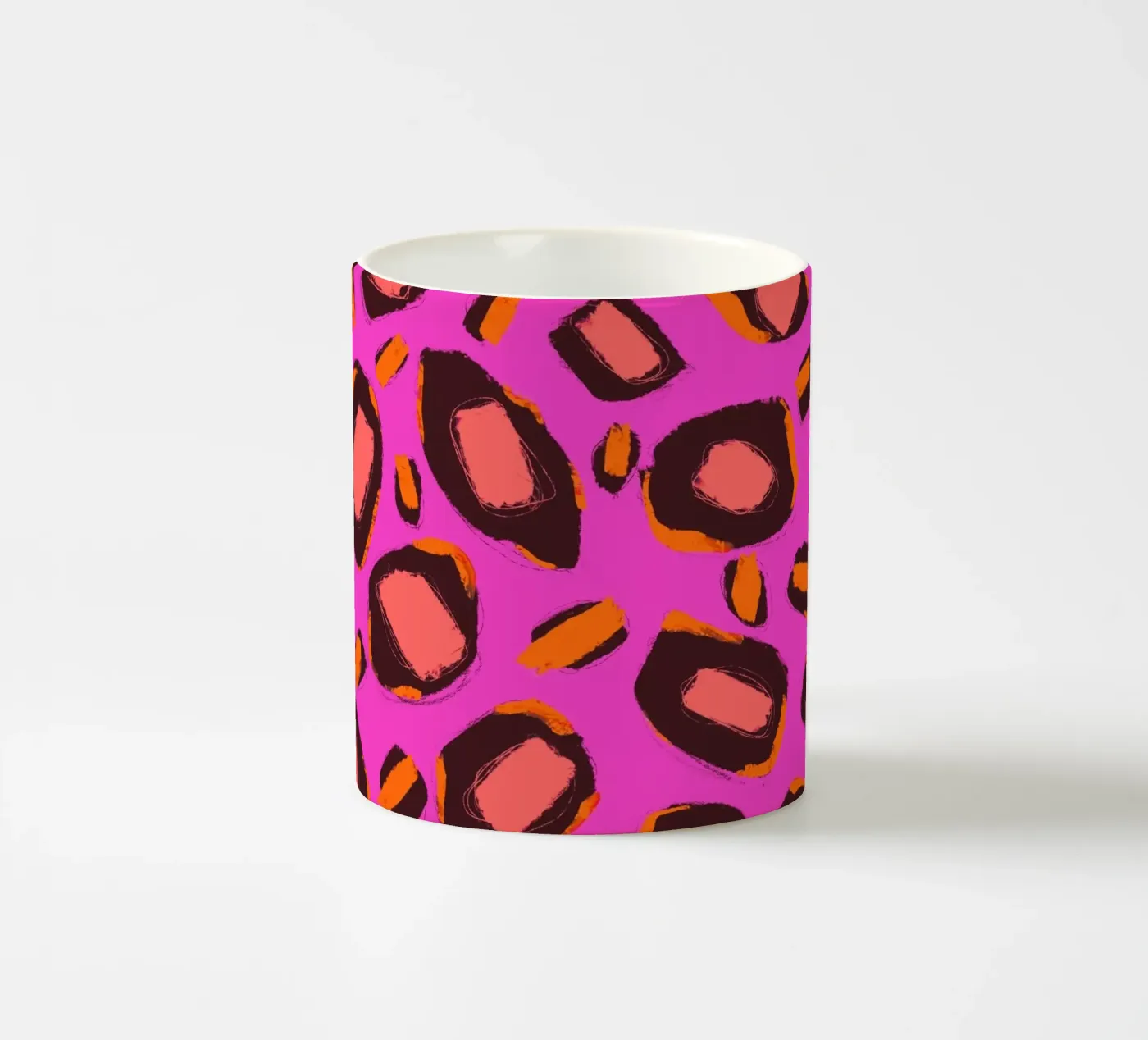 Pattern No 27 ceramic mug by treechild