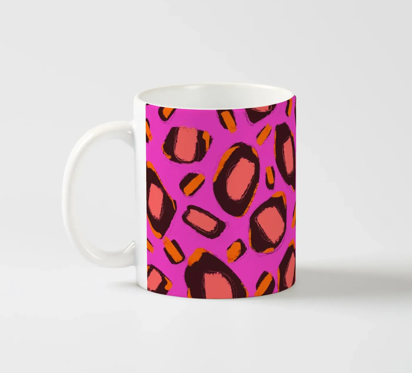 Pattern No 27 ceramic mug by treechild