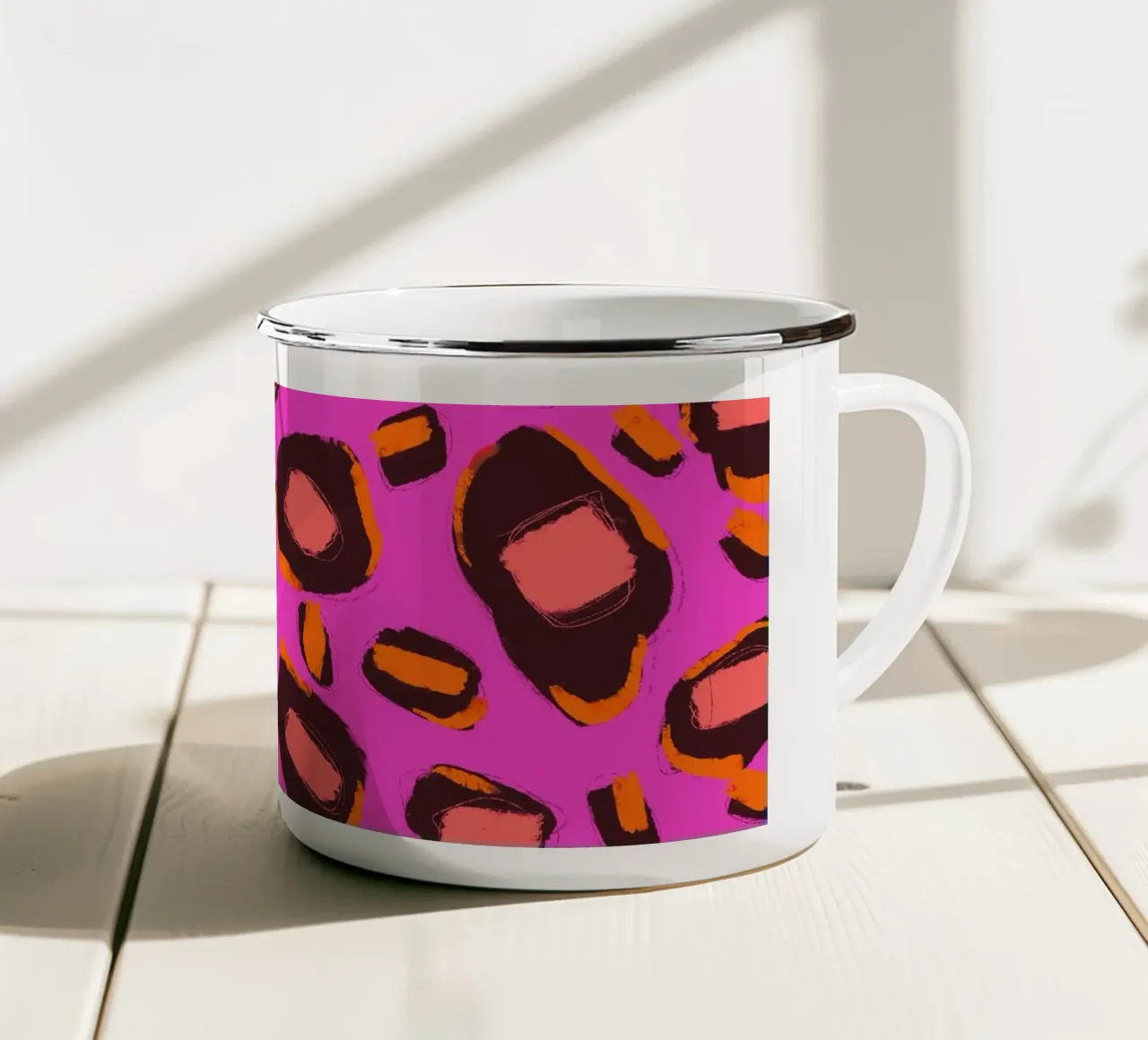 Pattern No 27 tazza in smalto da treechild