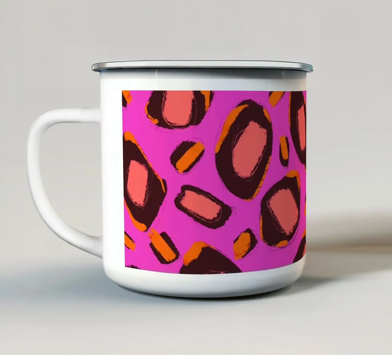 Pattern No 27 tazza in smalto da treechild