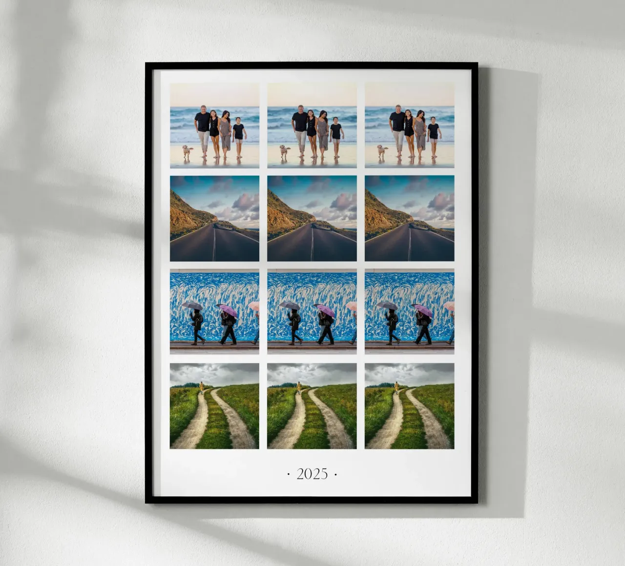 recap poster con telaio in legno da be.