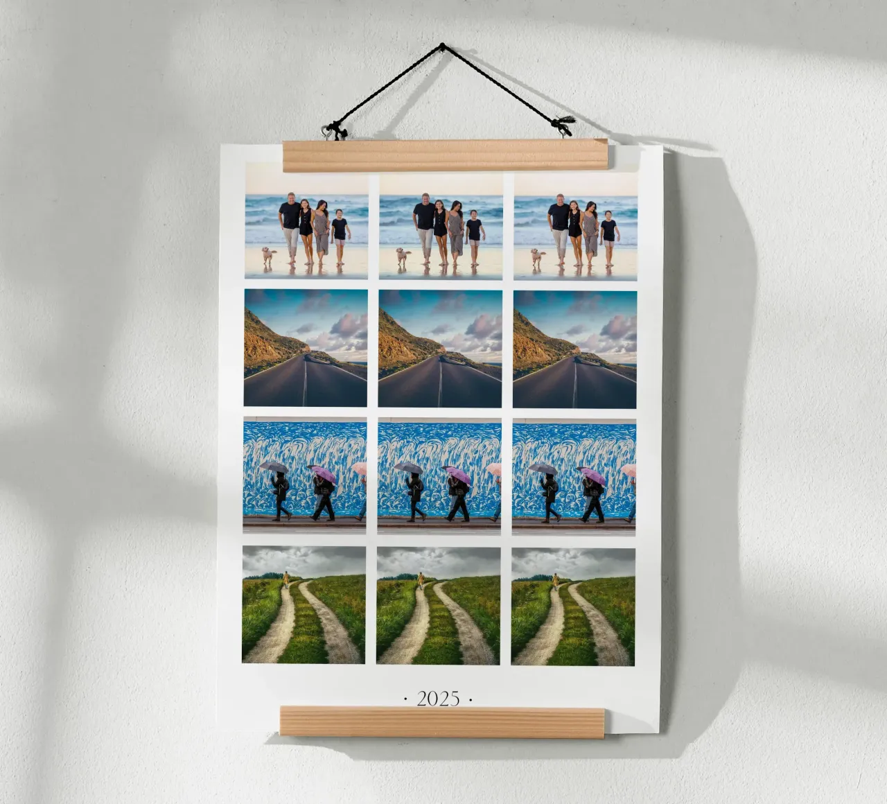 recap poster con telaio in legno da be.
