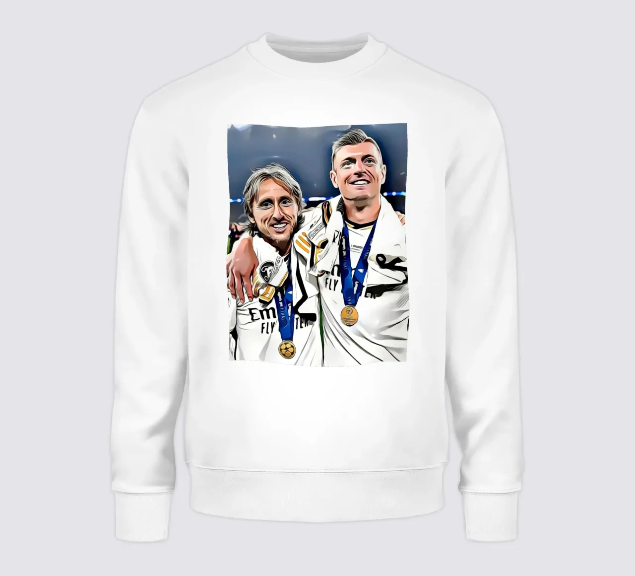 Luca Modric e Toni Croos felpa da dark eagle