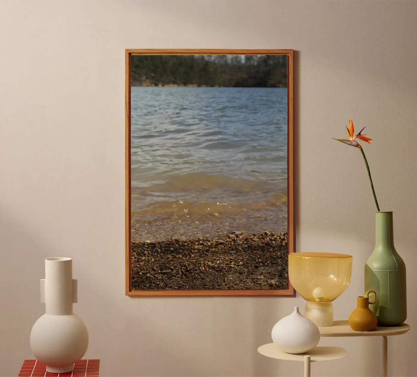 lake surface forex plate by Earthly Visions