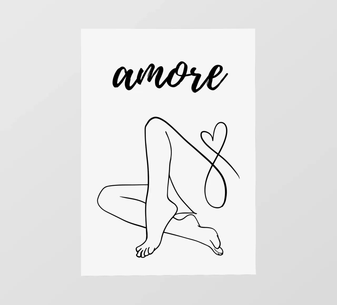 Amore telo in pvc da PinkCandyWalls