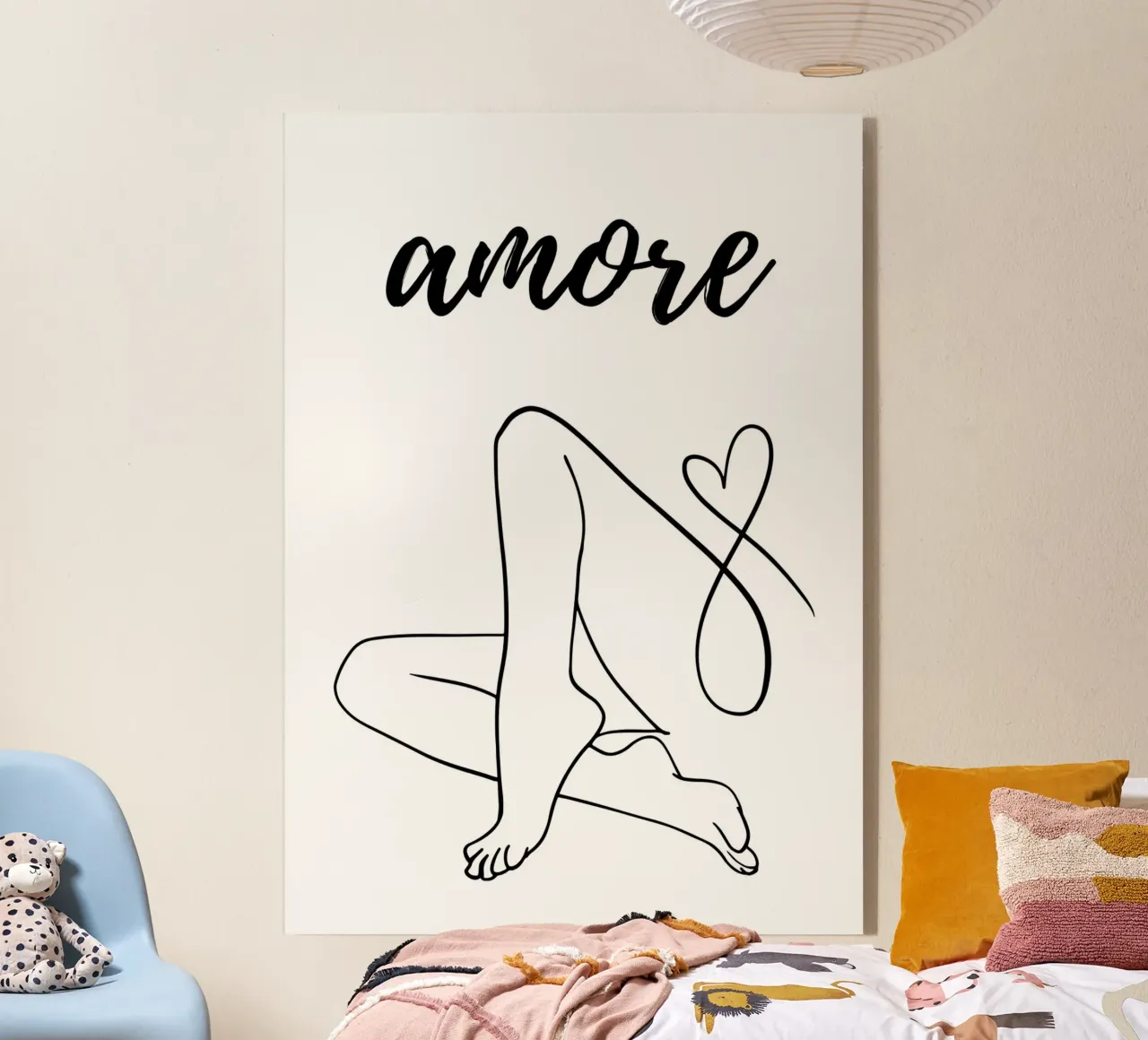 Amore plexiglass da PinkCandyWalls