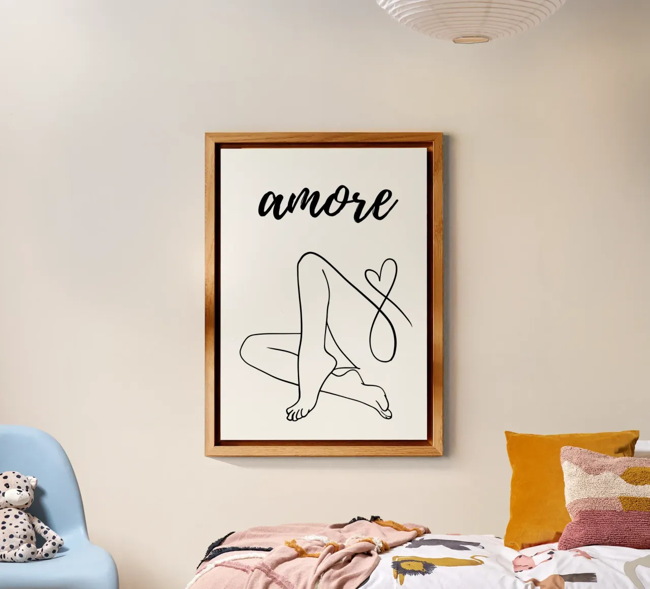 Amore alluminio dibond da PinkCandyWalls
