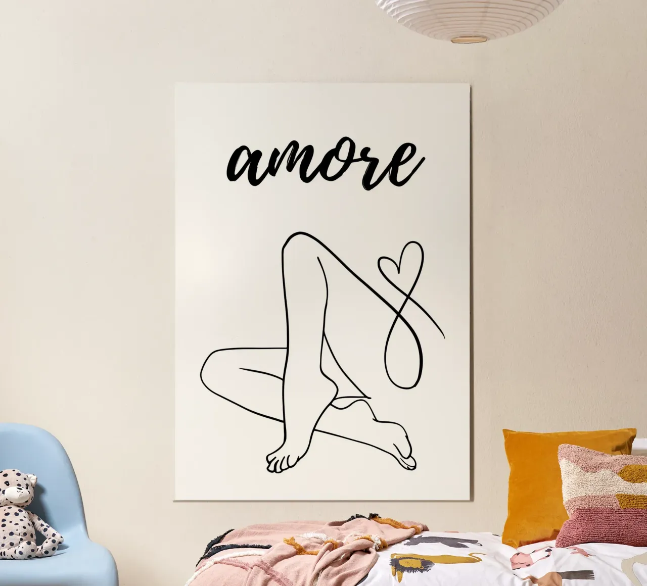 Amore carta hahnemühle da PinkCandyWalls