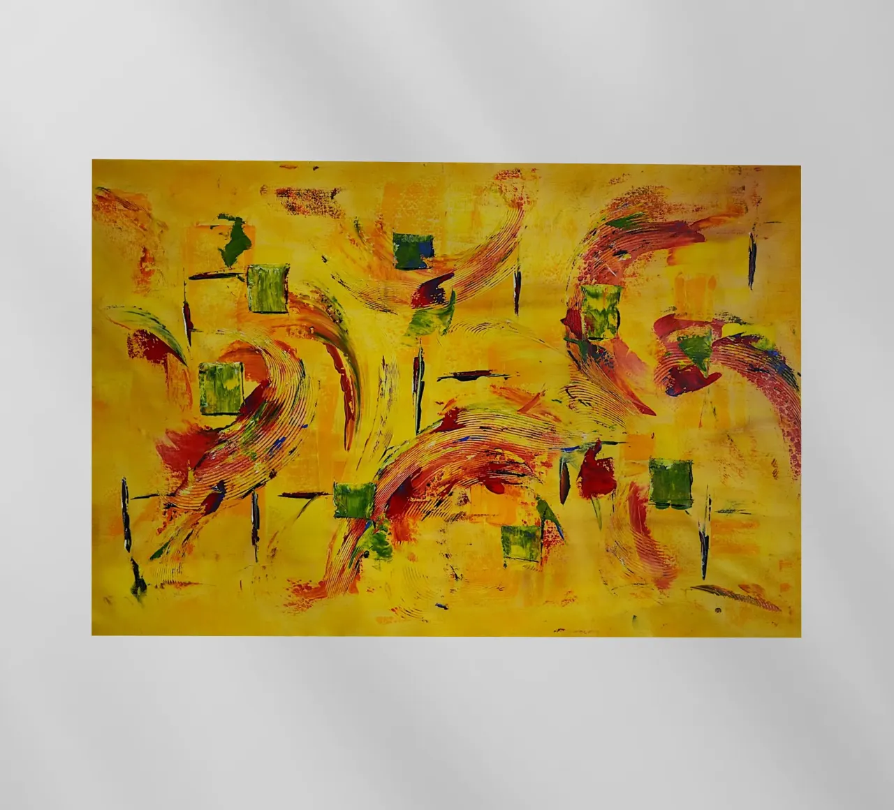 Large size 1. pellicola backlit da Thierry Vobmann Abstract painting
