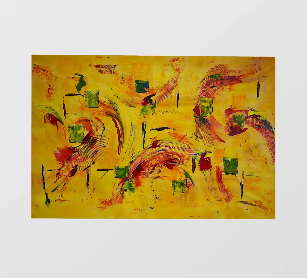Large size 1. pellicola backlit da Thierry Vobmann Abstract painting