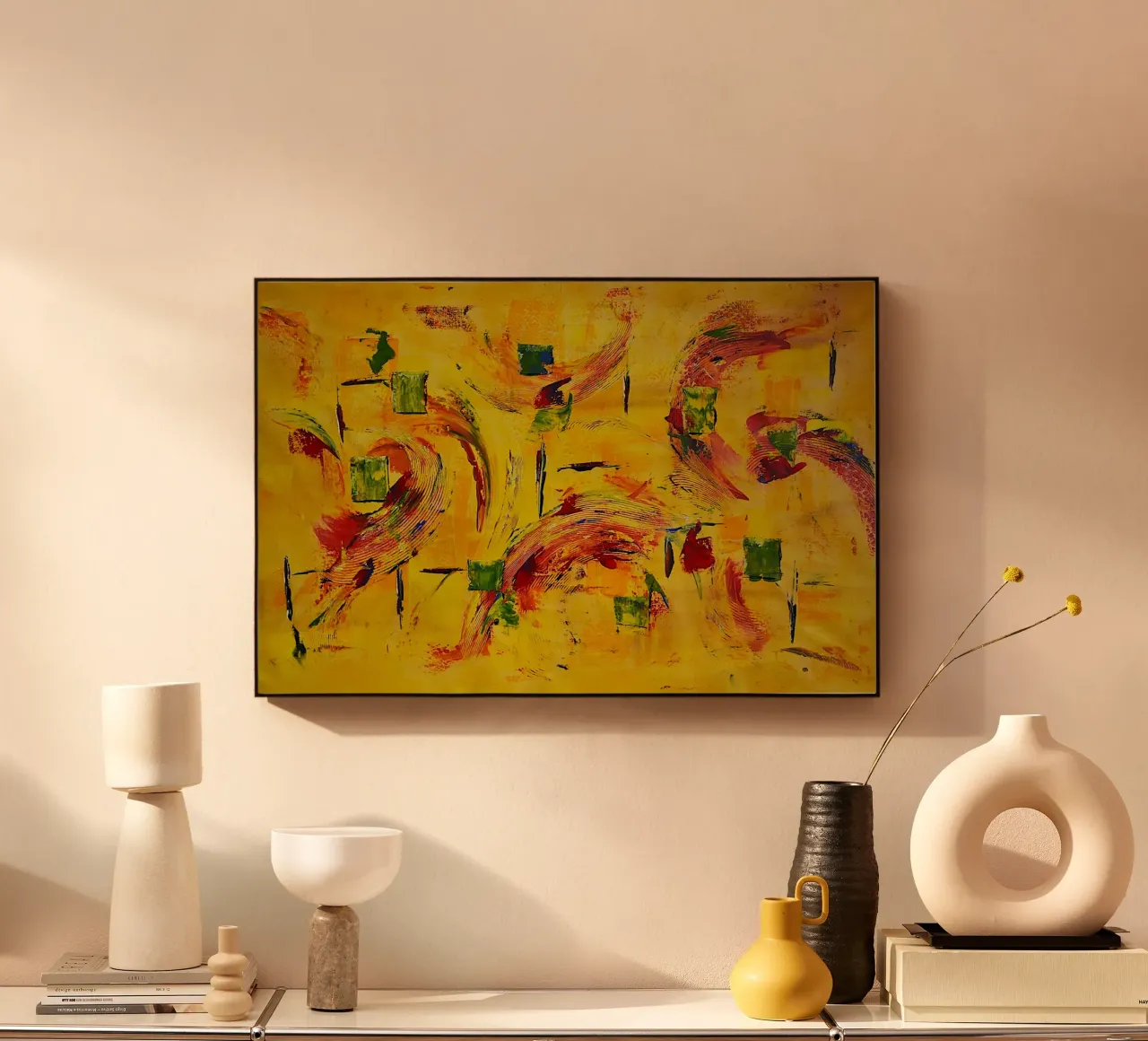 Large size 1. plexiglass da Thierry Vobmann Abstract painting