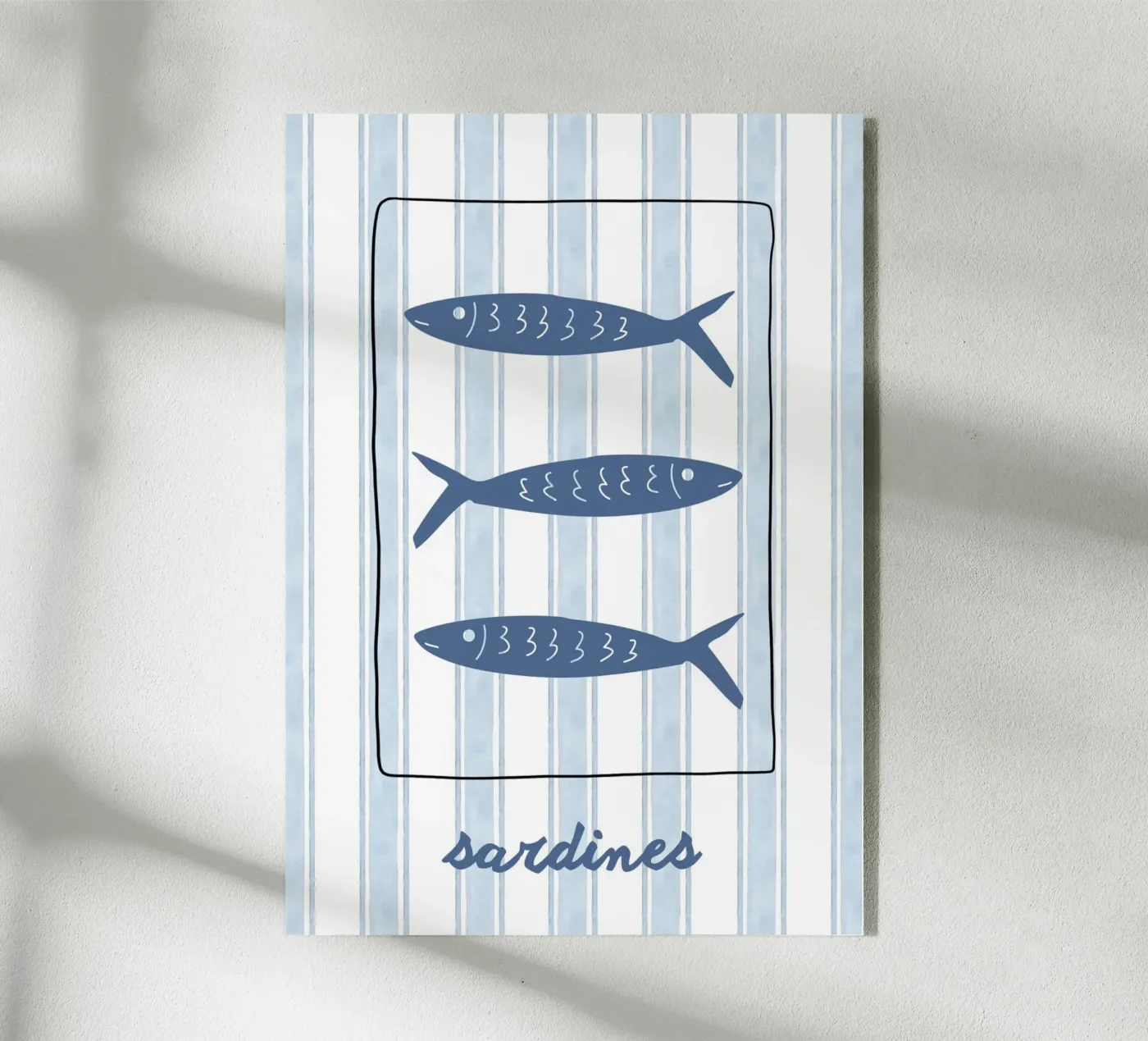 Sardines acrylic glass by PinkCandyWalls