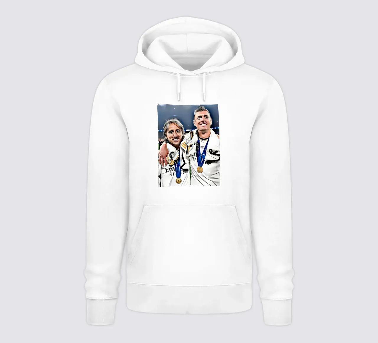 Luca Modric e Toni Kroos felpa con cappuccio da dark eagle