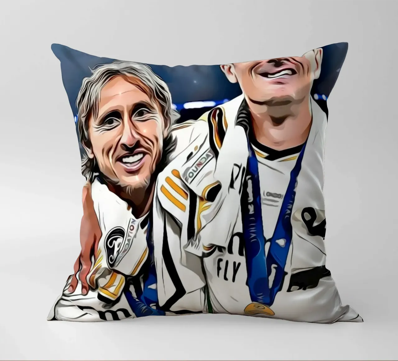 Luca Modric e Toni Kroos cuscino da dark eagle
