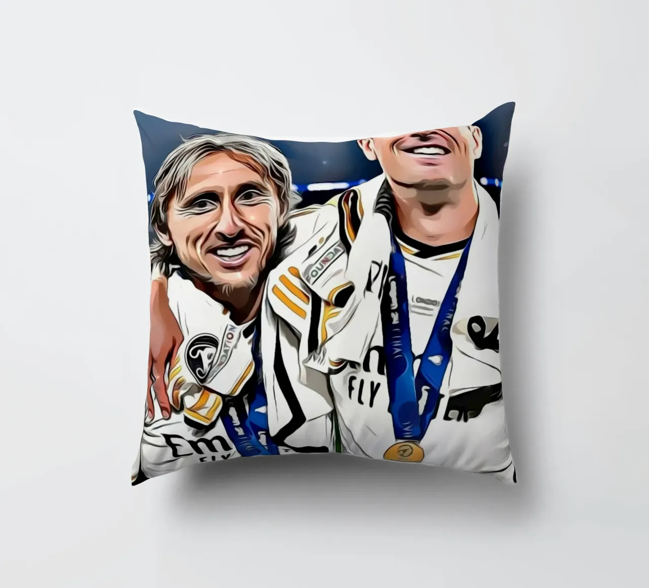 Luca Modric e Toni Kroos cuscino da dark eagle