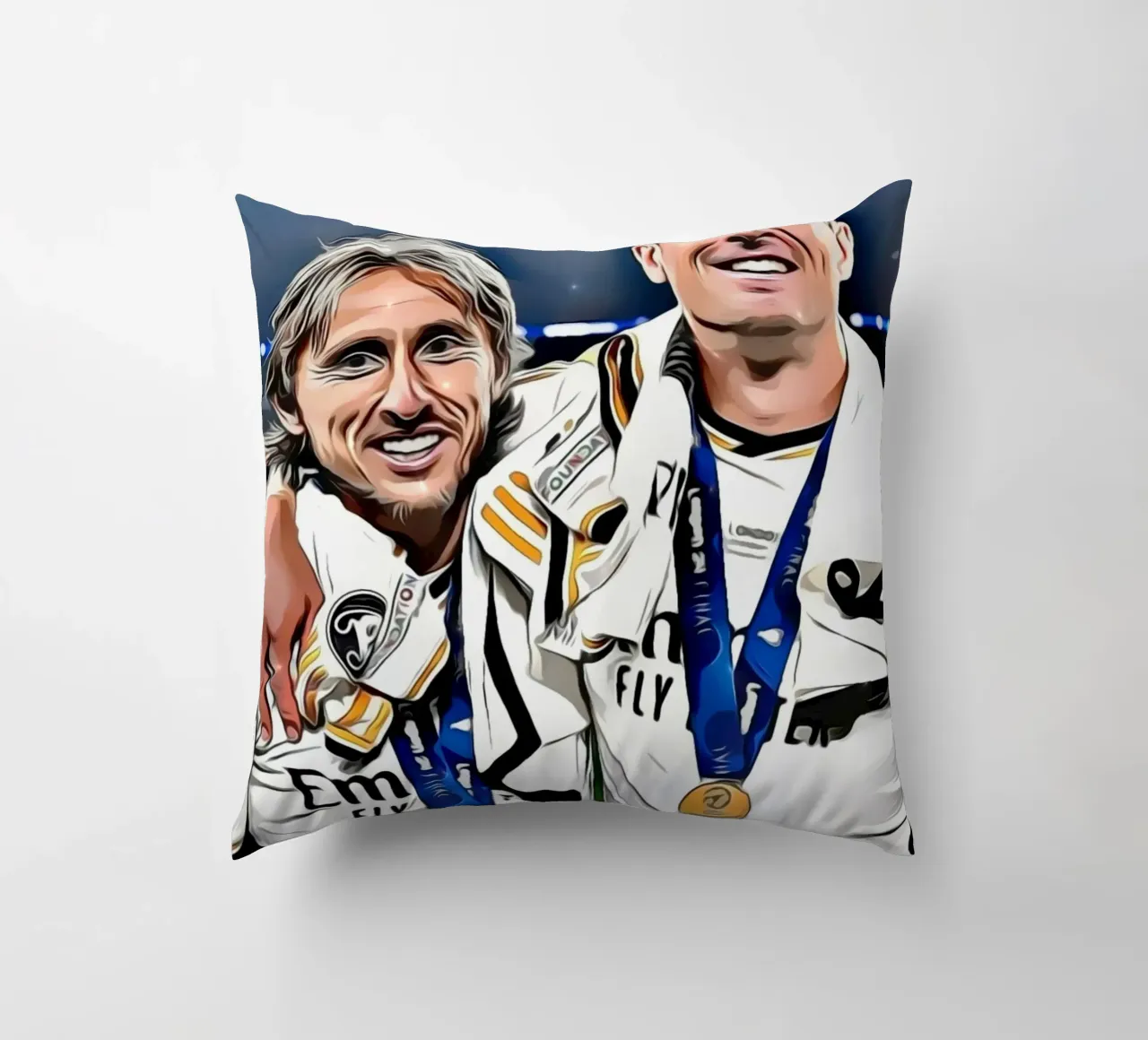 Luca Modric e Toni Kroos cuscino da dark eagle