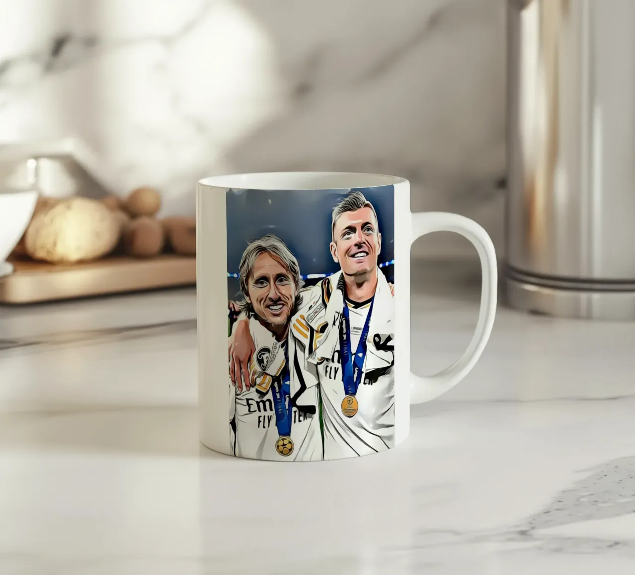 Luca Modric e Toni Kroos tazza in ceramica da dark eagle