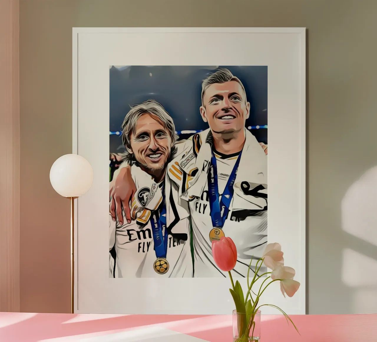 Luca Modric e Toni Kroos poster da dark eagle