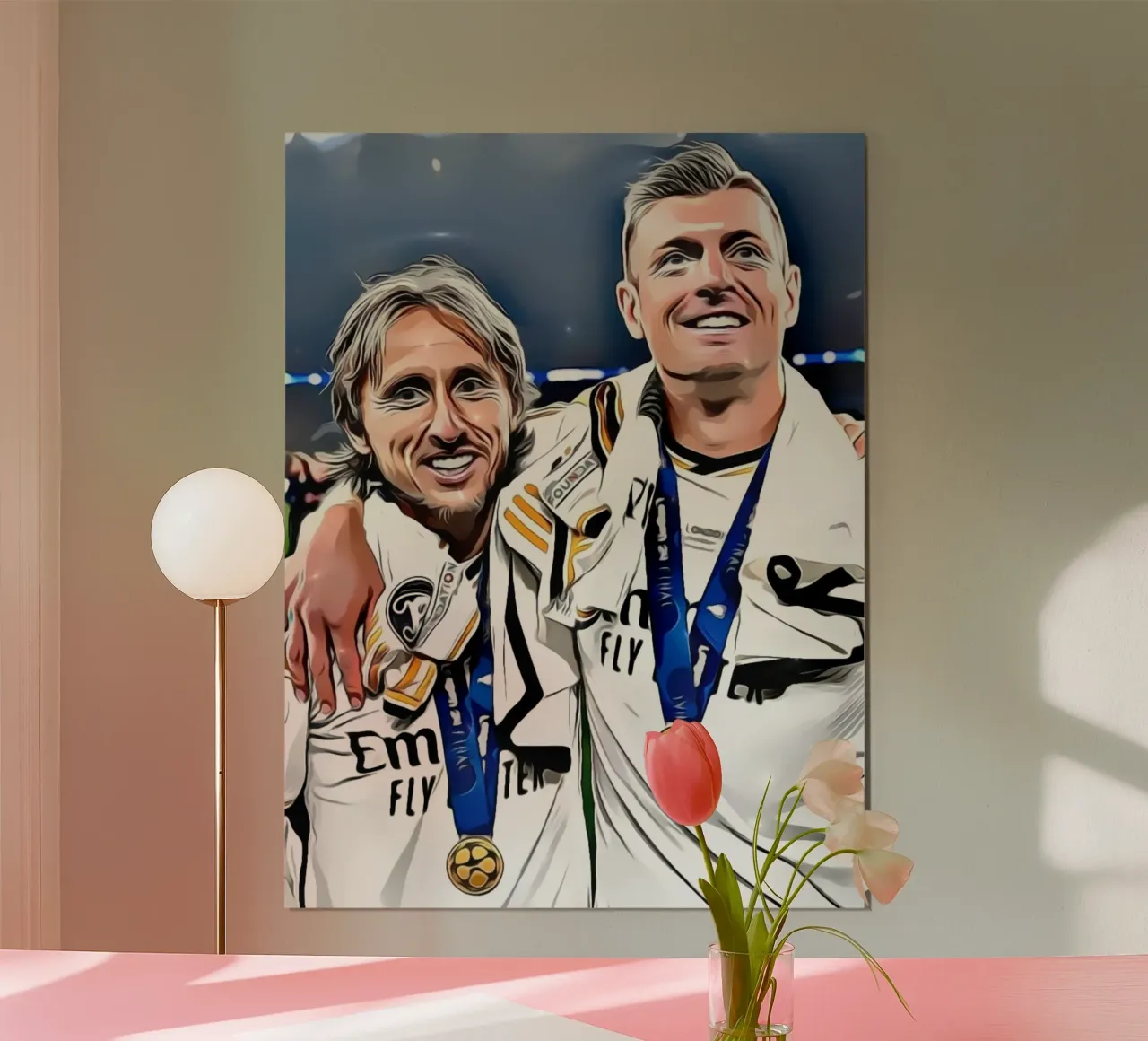 Luca Modric e Toni Kroos poster da dark eagle