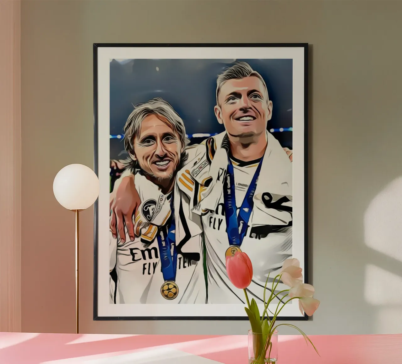 Luca Modric e Toni Kroos poster da dark eagle