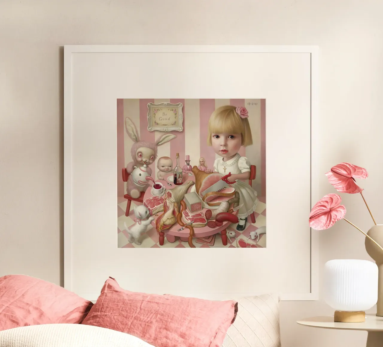 Il macellaio poster da Chistov Shops