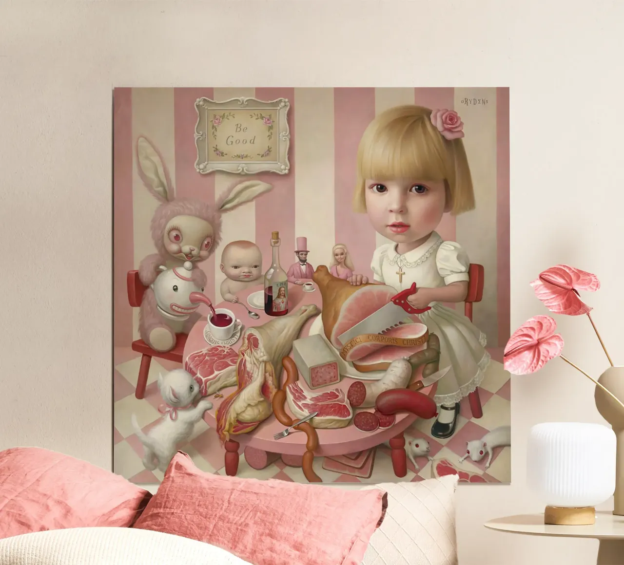 Il macellaio poster da Chistov Shops