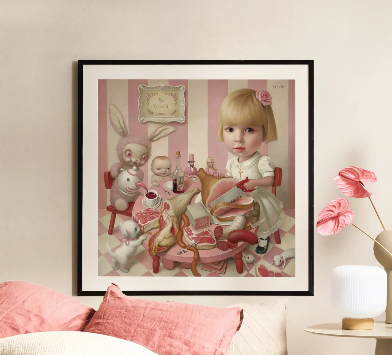 Il macellaio poster da Chistov Shops