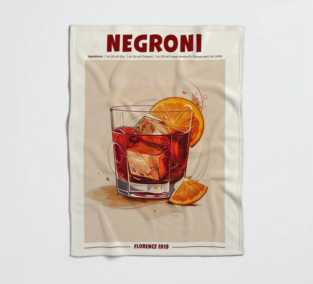 Negroni, Firenze 1919 II coperta in pile da hanna shop